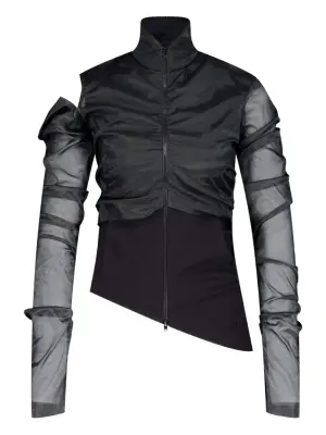 Куртка на молнии спереди