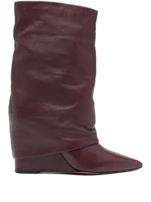 Сапоги с широким голенищем