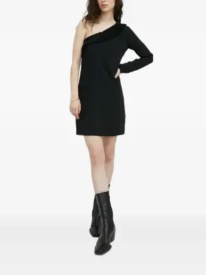 Платье мини на одно плечо