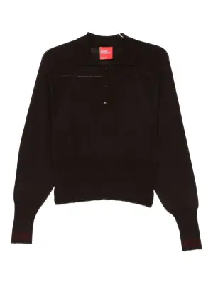 Поло на пуговицах