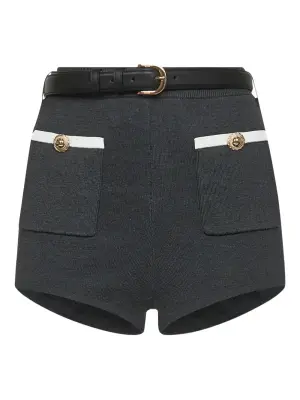 шорты с эластичным поясом