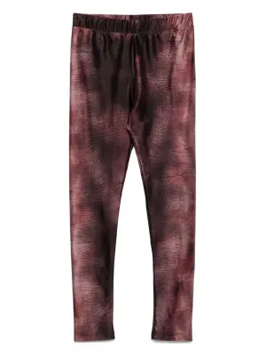 Легинсы со змеиным принтом