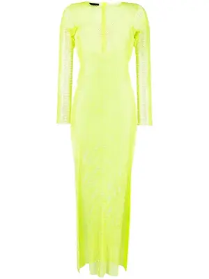 Полупрозрачное платье