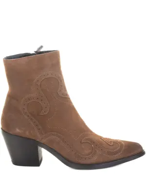 Ботильоны с заострённым носком