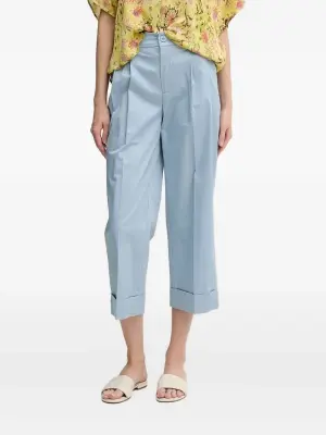 Брюки со складками