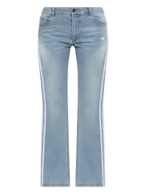 Джинсы с лампасами