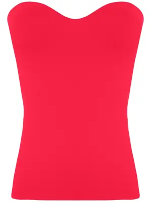 Топ с вырезом в форме сердца