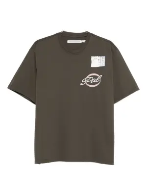 Футболка с принтом логотипа