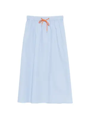 Юбка миди с кулиской