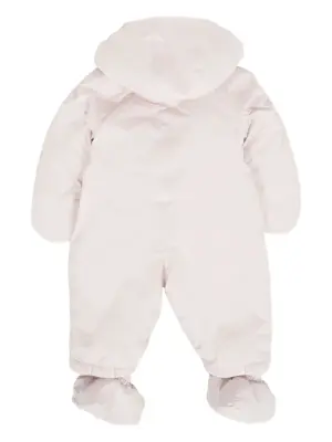 Дутый комбинезон с капюшоном