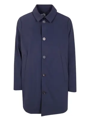 Зимняя утеплённая куртка на пуговицах