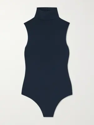 Боди-водолазка с трусиками-стрингами из эластичного лиоцелла TENCEL™ Joyce