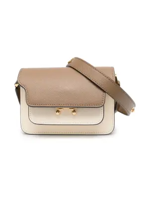 Сумка на плечо в стиле колор-блок