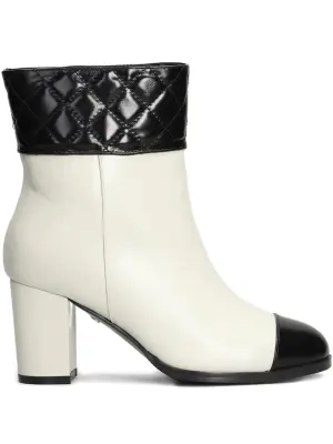 Стёганые ботинки Tuli на каблуке 65 мм