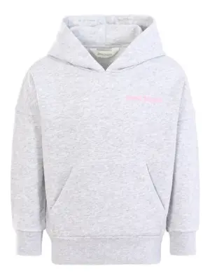 топ с капюшоном и вышитым логотипом