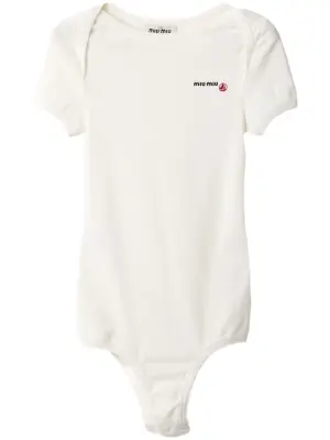 Боди с вышивкой из коллаборации с Petit Bateau
