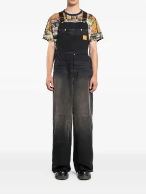 Комбинезон в тонкую полоску