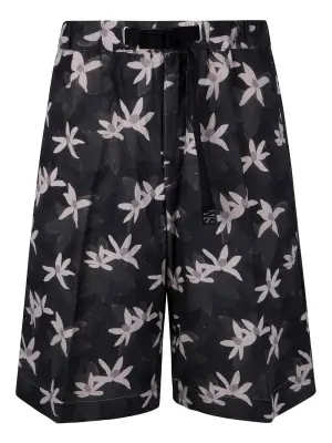 Шорты с принтом