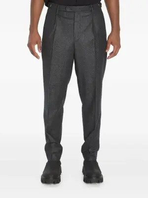 Шерстяные брюки Masco Bita со складками