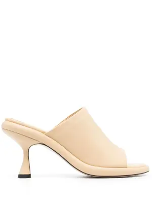 Мюли на каблуке