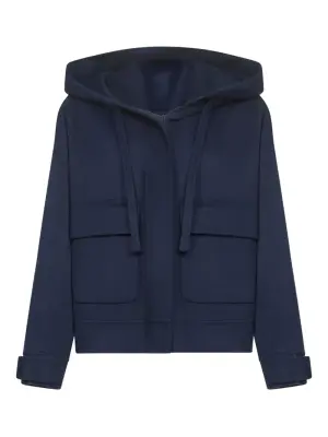 Пальто Gary с капюшоном и накладными карманами