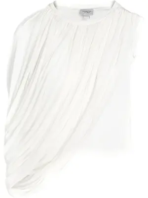 Блузка с драпировкой