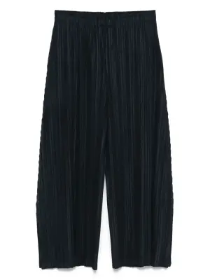 плиссированные брюки