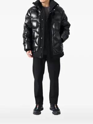 Стёганая куртка с пузырчатой простёжкой