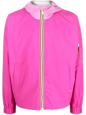 Куртка с капюшоном и полосками