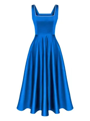 Декорированное платье миди