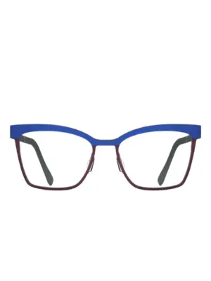 Очки в оправе 'кошачий глаз'