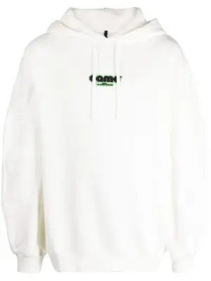 Худи с нашивкой-логотипом