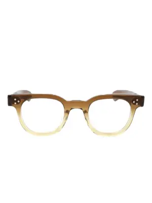 Очки в круглой оправе с эффектом омбре
