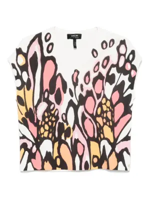 Топ с принтом