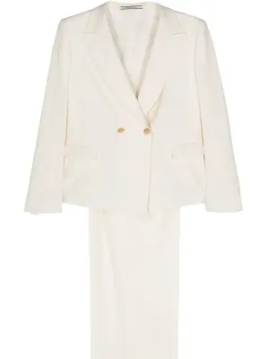 Костюм T-Albar с двубортным пиджаком