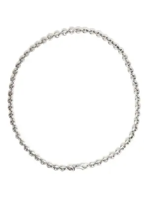 серебряная цепочка на шею