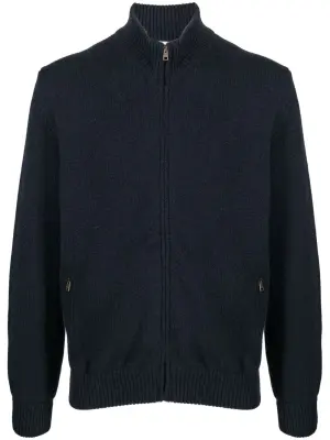 Кашемировый джемпер на молнии