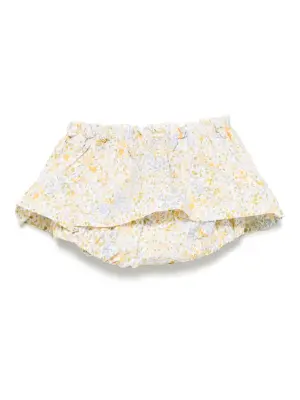Юбка с цветочным принтом