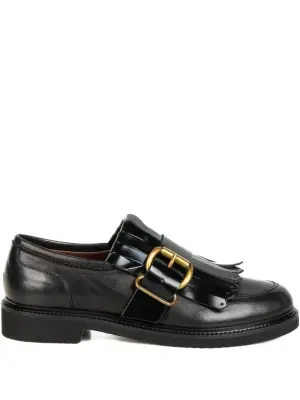 Лоферы с бахромой