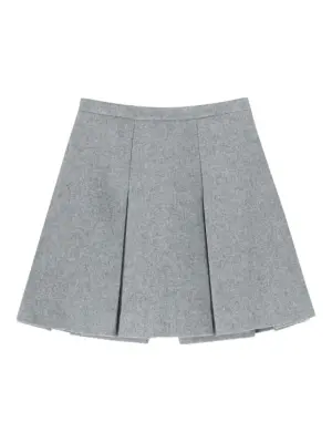 Плиссированная мини-юбка