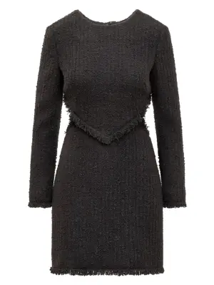 Платье мини с вырезами