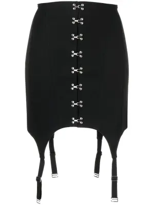 Юбка с подвязками