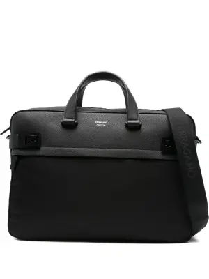 сумка для ноутбука с декором Gancini