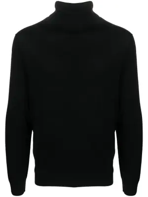 Джемпер из шерсти мериноса с высоким воротником