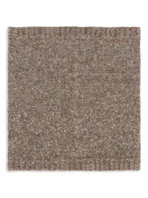 Шарф крупной вязки