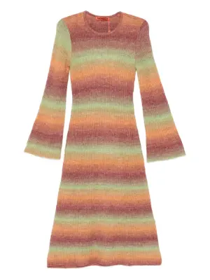 Платье миди в полоску Axon