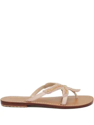 Декорированные босоножки