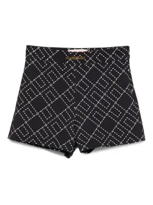 Шорты с принтом пейсли
