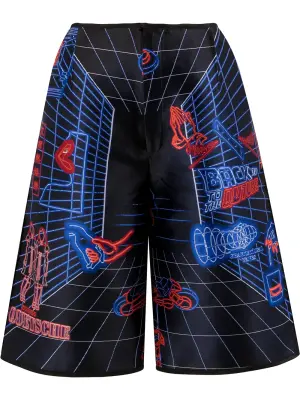 рубашка со сплошным принтом