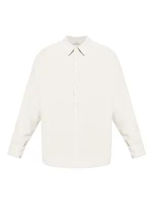 Вельветовая рубашка с длинными рукавами